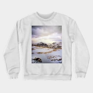 Winter in the Lake District Mountains Crewneck Sweatshirt